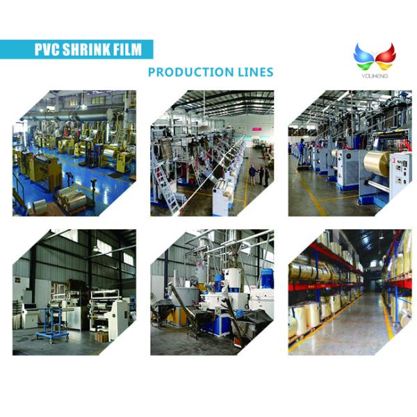 45mic Pvc Shrink Film Rolls