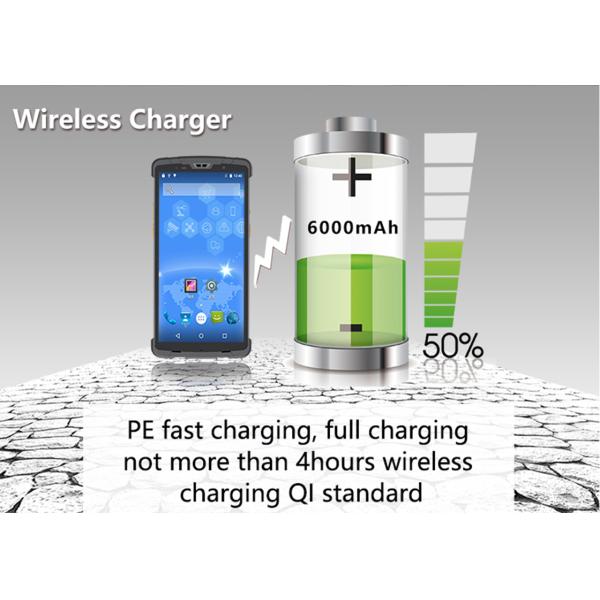 Built In Speaker Handheld Android Barcode Scanner , RFID Bar Code Scanner For Android