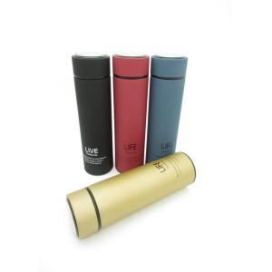 China Fashionable Cool Rubber Thermos Driving Thermos Vacuum Insulated Bottle wholesale