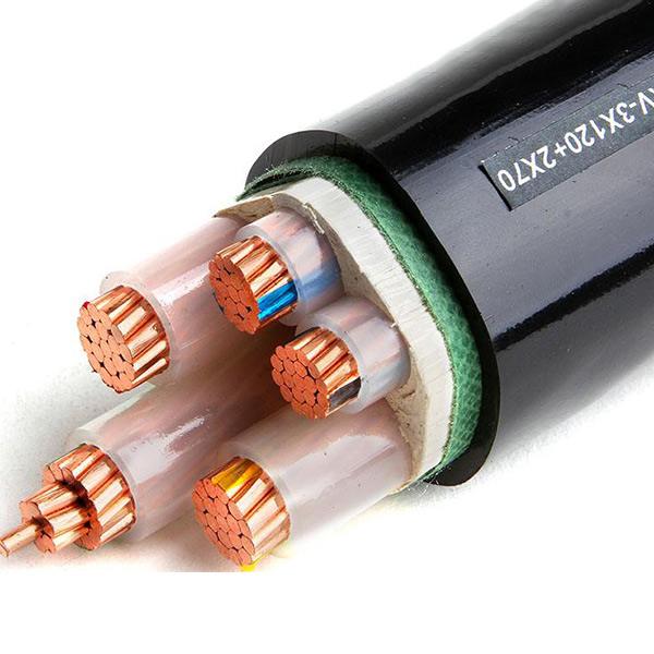 Low Voltage Flame Retardant Power Cable PVC Jacket And Copper Conductor