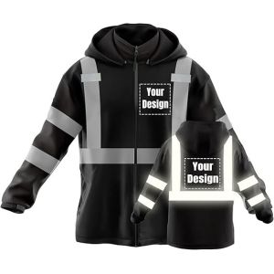 China Safety Vest HI VIS Pockets Security High Visibility Reflective Mesh Industrial Security Vest Industrial Reflective Work Vest Reflective Tape Jacket Cycling Running HI VIS Reflective Safety Vest on sale