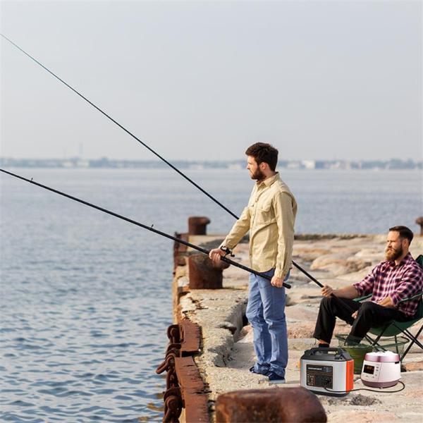 500W 486Wh Solar Generator Portable Electric Power Station 110V AC Outlet