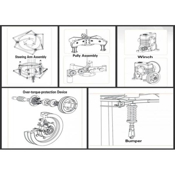 30M Height High Mast Tower LED Flood Light Pole ith 1000W HPS Lamp 0