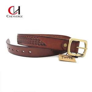 China Multicolor Mens Braided Leather Belt For Jeans Cowhide Material on sale