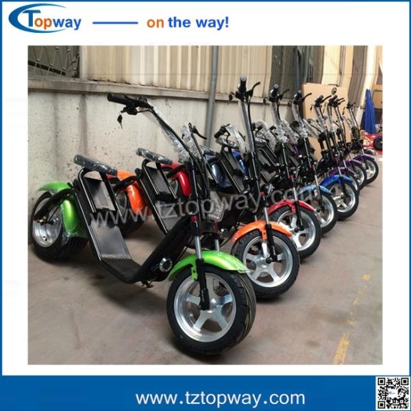 2017 TOP SELLER 60V 1500w 1000w seev citycoco scooter with removable battery