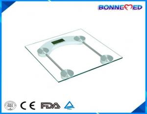 China BM-1400 body weight measuring instrument 6mm glass health medical scale top digital bathroom scale wholesale