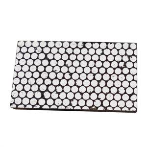 China Anti Impact Alumina Ceramic Liner Rectangular Ceramic Rubber Composite Liner wholesale