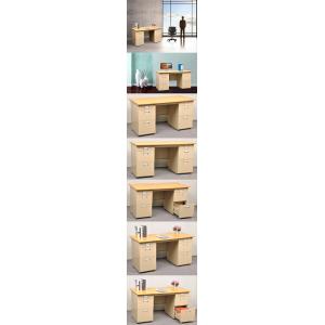 I Shaped 0.6mm 1600mm Length Modern Office Table