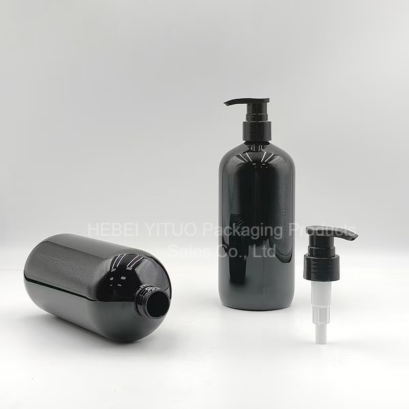 Blank Plastic Shampoo Container Travel Empty Bulk Shampoo Bottles