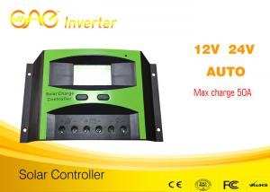 China 50A PWM solar charge controller 12V/24V/48V solar battery charging controller wholesale