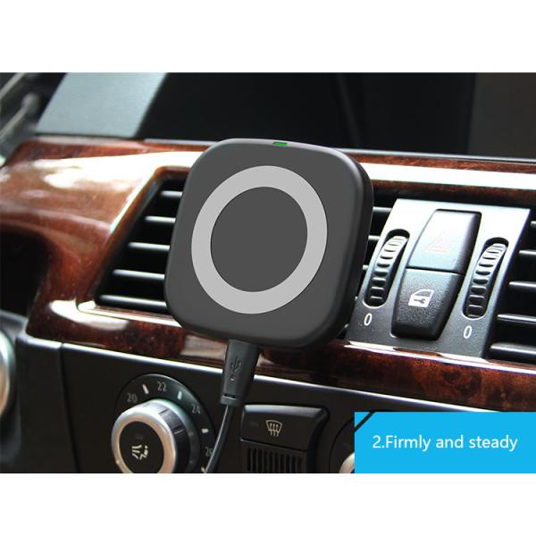 MAGNETIC WIRELESS CAR CHARGER QI car mount wireless charger for SAMSUNG iPhone any mobile phone 10W fast charging