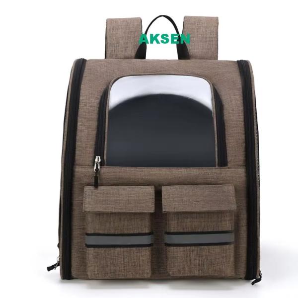 POLYESTER Pet Carrier Airline Approved Space Capsule Travel Bag for Cats and Dogs Outdoor Adventures