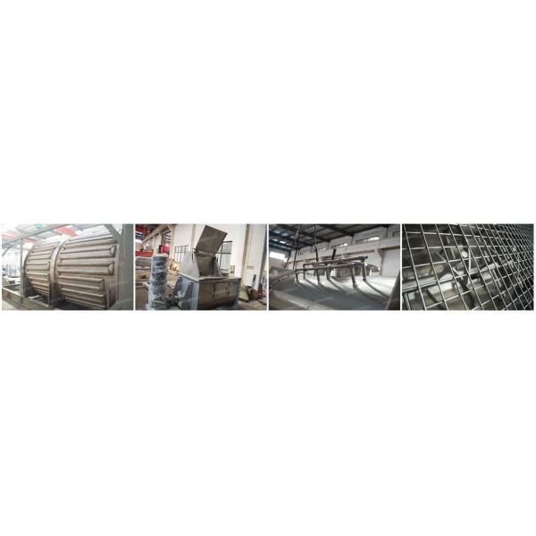 Stainless Steel Single Shaft Paddle Mixer 0.3cbm-20cbm Capacity