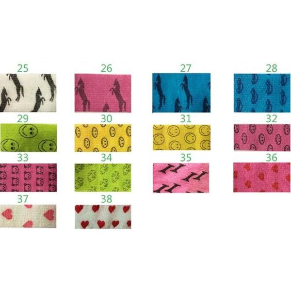 Durable China wholesale merchandise colored elastic crepe bandage, 95% non woven/Cotton hot sale colored elastic bandage