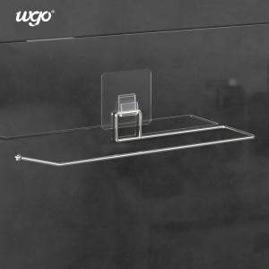 China SS201 Adhesive Hand Towel Holder 335mm Wall Mount Towel Rail wholesale