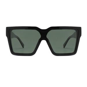 Buy cheap Big Square Acetate Sunglasses Block UV , 145mm Rectangular Frame Sunglasses from wholesalers