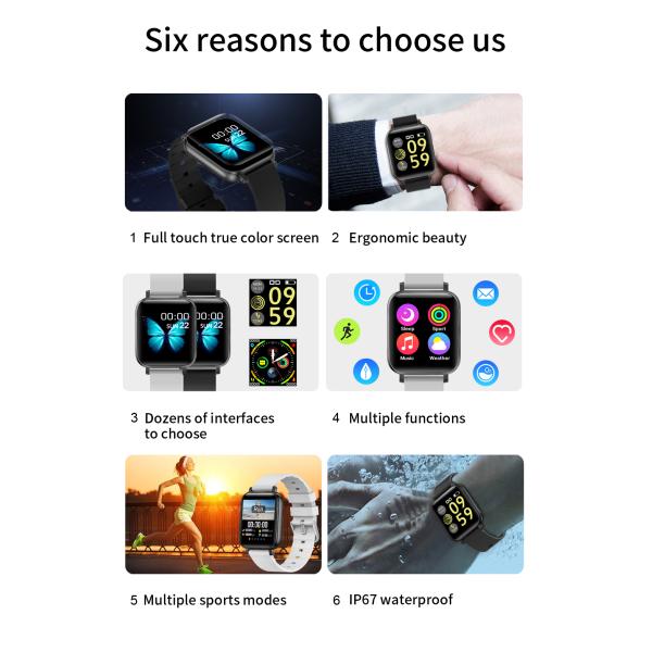 Fatigue Monitoring Sedentary Reminder Blood Pressure Smart Wristband