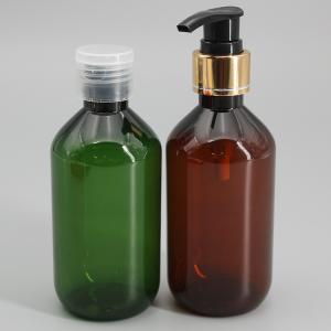 China PET 24mm 6.76oz Amber Lotion Bottle wholesale