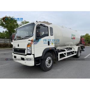 Sinotruk HOWO 4x2 15m3 12m3 LPG Gas Bobtail Tanker Truck