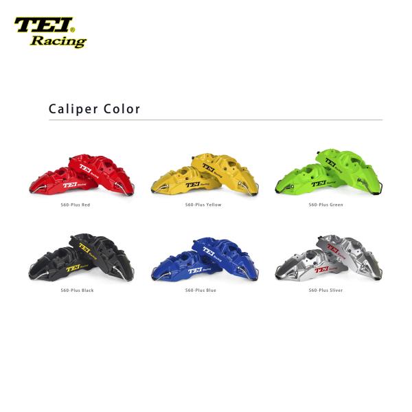 Front 6 Piston And Rear 4 Piston Caliper With E-brake Caliper BBK Auto Brake System For Volkswagen Golf R 19 Inch Rim