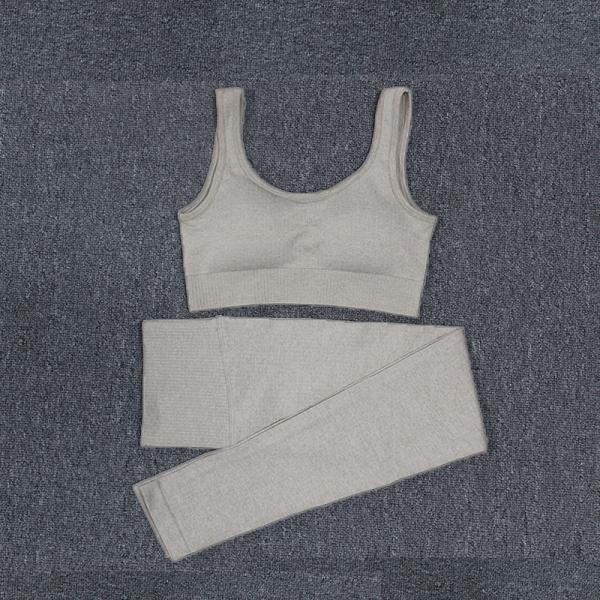 Wholesale sports set women fitness clothing digital print two piece yoga wear ladies sports bra and leggings set