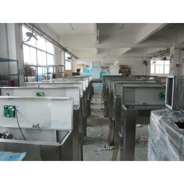 Indoor / Outdoor Semi - Automatic Turnstile Security Gates With 490mm Arm Length