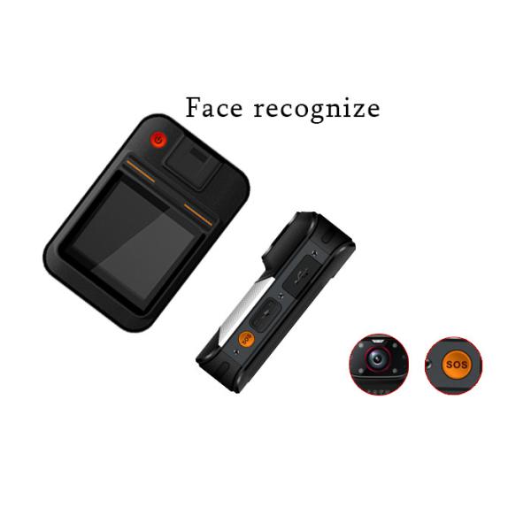 Android 8.1 Law Enforcement Body Camera 2500mAh 2.0 Inch 2W Loudspeaker