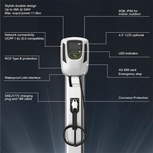 China 7KW 32A 240V 50Hz Wallbox MID Commercial EV Charging Station wholesale