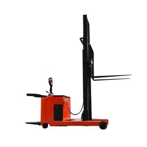 China Full Automatic Counter Balanced Electric Stacker 1500kgs with Padel wholesale