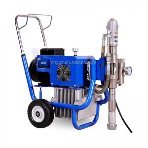 China White Cement Based Wall Putty Lime Spray Machine Hydraulic 220vac 3kw High Pressure on sale