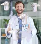 Adjustable Nebulization Rate Medical Mesh Nebulizer With 3.0um Mesh Membrane