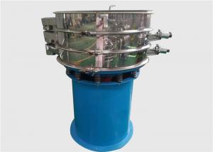 China Triple Deck Vibrating Screen Vibro Sieve Separator For Chocolate Drink Powder wholesale