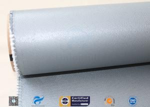 China Electrical Insulation Silicone Fiberglass Fabric / Glass Fibre Cloth Fire Resistant wholesale