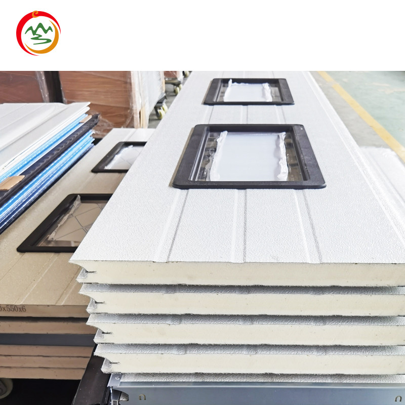 Quality Factory Direct PU Foam Sandwich Panel Windows Modern Design Automatic Open Style Windproof Feature for Sectional Garage Door for sale