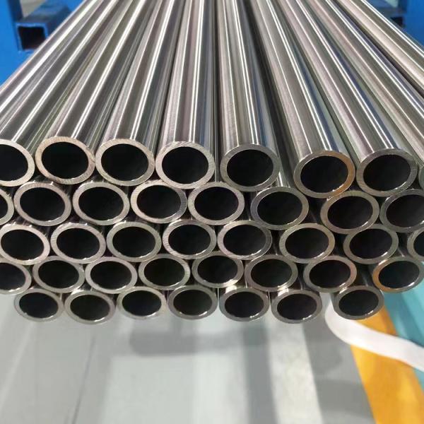 DIN Round Stainless Steel Seamless Pipe For Photovoltaic Semiconductor Laboratory Special Gases