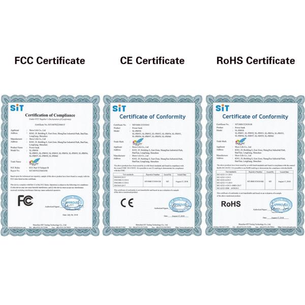 ABS 5V1A 2500mah 4000mah Credit Card Power Bank