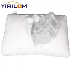 China Steel Wire Pocket Spring Pillow Press White Memory Foam Pillow wholesale