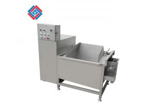 China 70L PLC Vegetable Fruit Washing Machine For Snack Food Factory wholesale