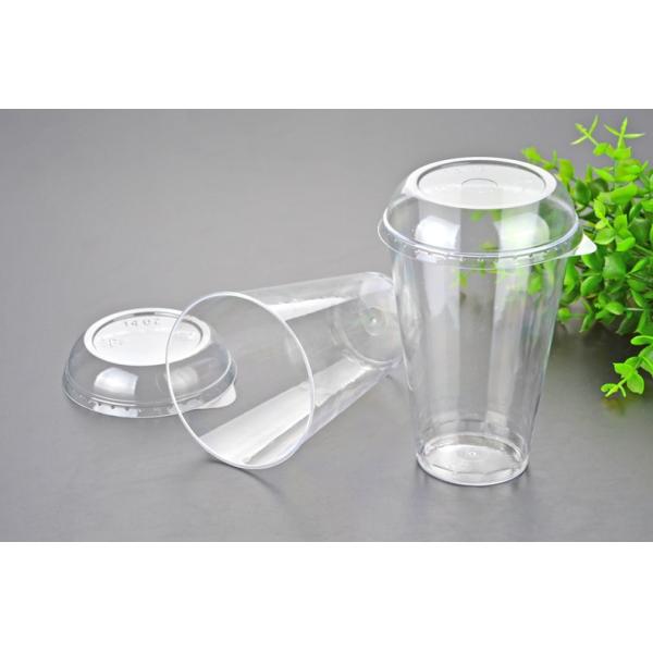 420ML PS DISPOSABLE 14oz CLEAR STRONG PLASTIC FULL PINT BEER GLASSES CUPS WITH LID IS ALSO OK