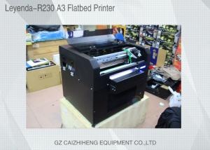 China HD Mini UV Textile Flatbed Printing Machine Automatic High Precision wholesale