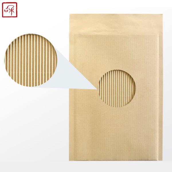 FSC Kraft Paper Honeycomb Padded Mailer For Apparel Shipping
