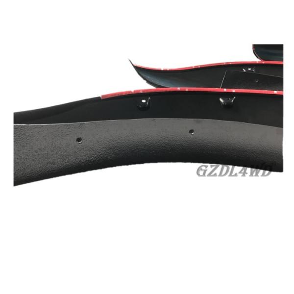 Wrinkle Black 4x4 Wheel Arch Flares For Ranger PX2 Pocket Style