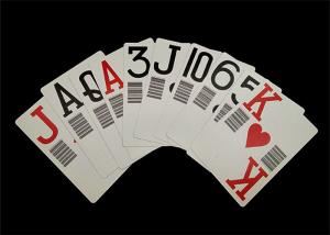 China Plastic PVC Waterproof Casino Standard Playing Cards Custom Offset Printing wholesale