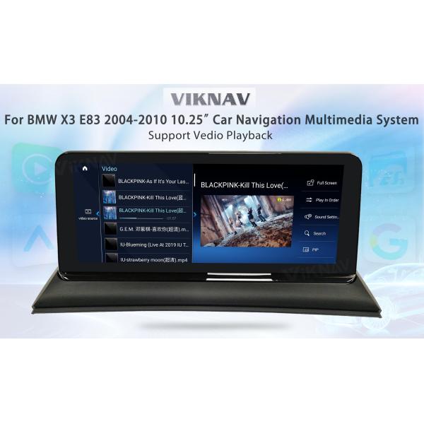 Original Auto Android Head Unit Radio BMW X3 E83 2004-2010 128GB OEM