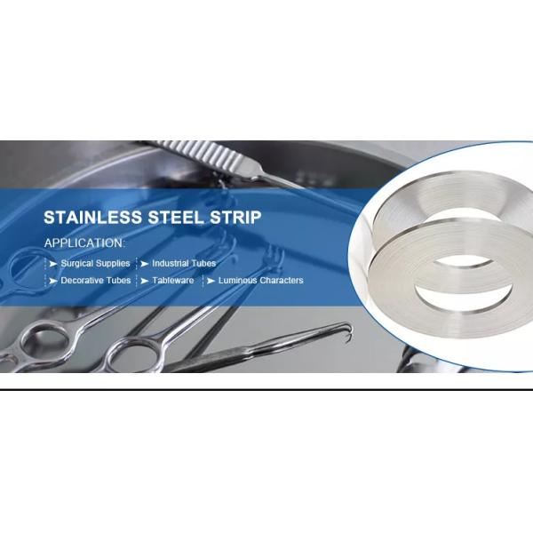 309S 304L 420 Stainless Steel Strip Band HL 316 410 304 Cold Rolled BA