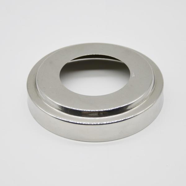 Stainless steel 304 decorative cover RS0120 for post base satin or mirror finishing, 50.8mm, thickness 0.4mm