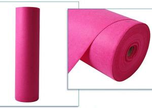China Recyclable PET Spunbond Non Woven Fabric Multicolor Hot Resistance wholesale