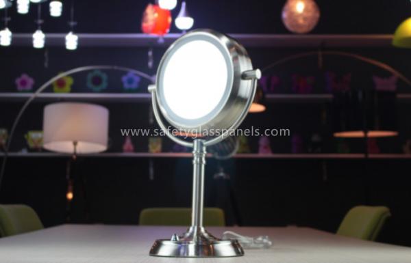 Quality Safety Silver Backed Mirror Glass For Table Tops / Toilet , Aluminium Coated Mirror for sale