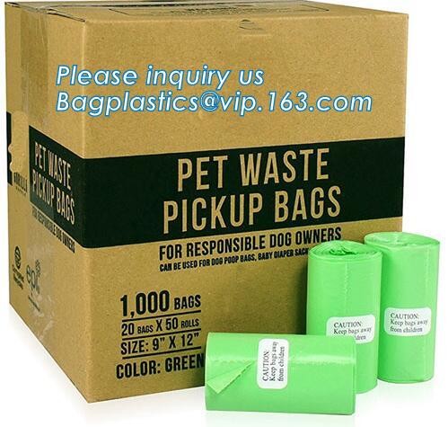 Biodegradable Pet Waste Bag for Dog Poop, Pet Product Biodegradable Dog Waste Bag/ Dog Poop Bag with Dispenser, bagease