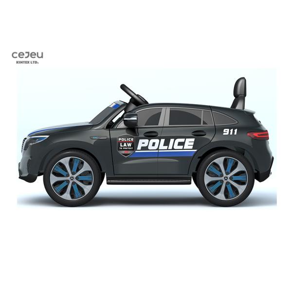 6v Licensed Kids Car Silver 2.4G R/C Benz Ride On EQC 400